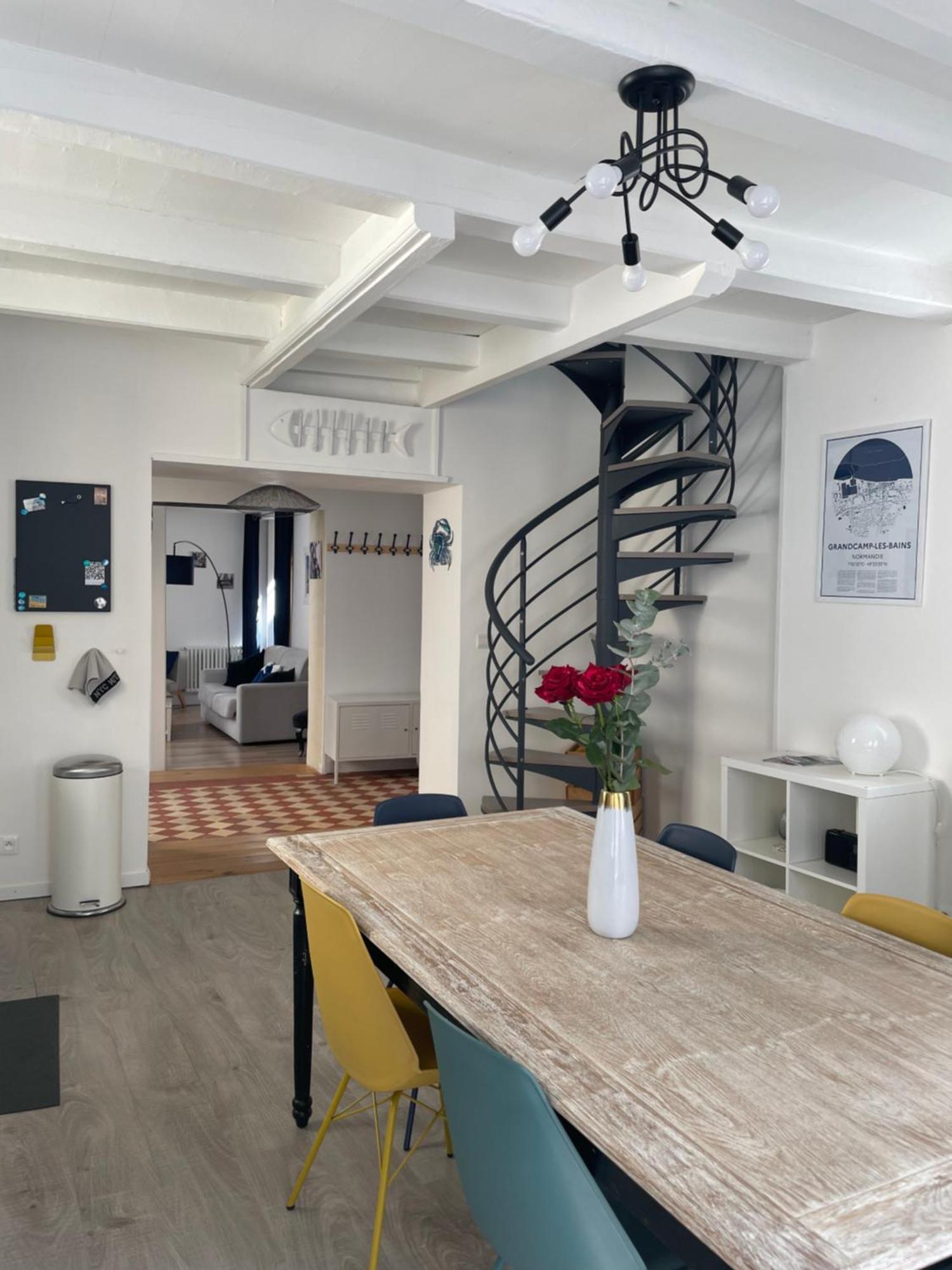 La Crabette Bleue Villa Grandcamp-Maisy Bagian luar foto