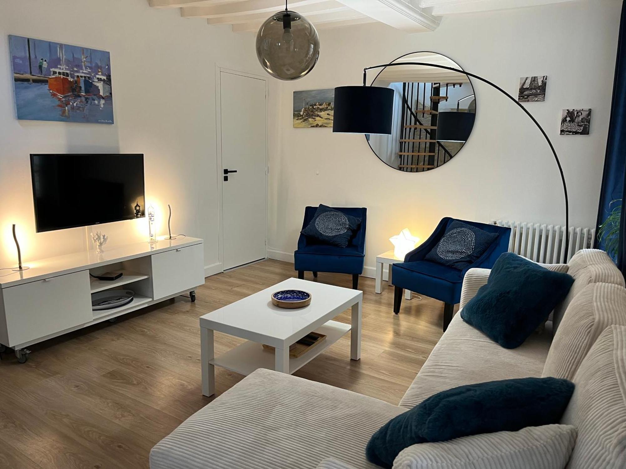 La Crabette Bleue Villa Grandcamp-Maisy Bagian luar foto