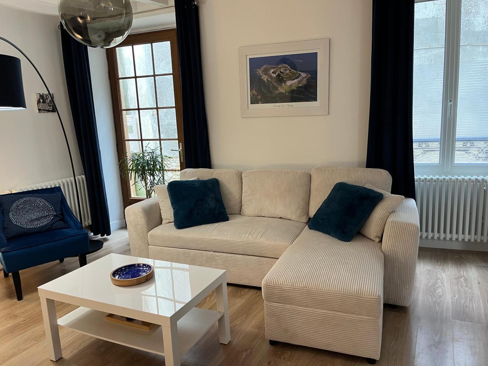 La Crabette Bleue Villa Grandcamp-Maisy Bagian luar foto
