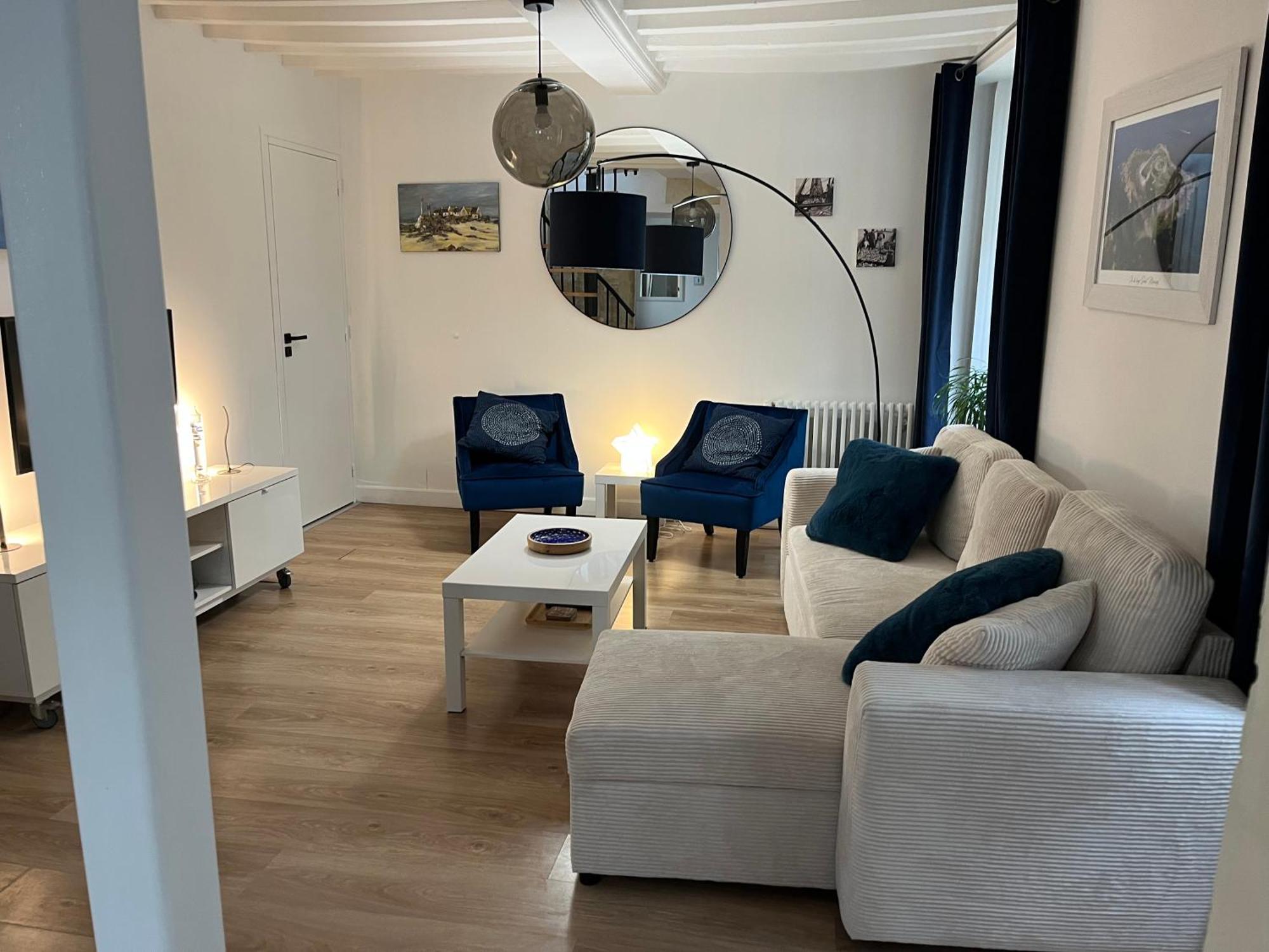 La Crabette Bleue Villa Grandcamp-Maisy Bagian luar foto